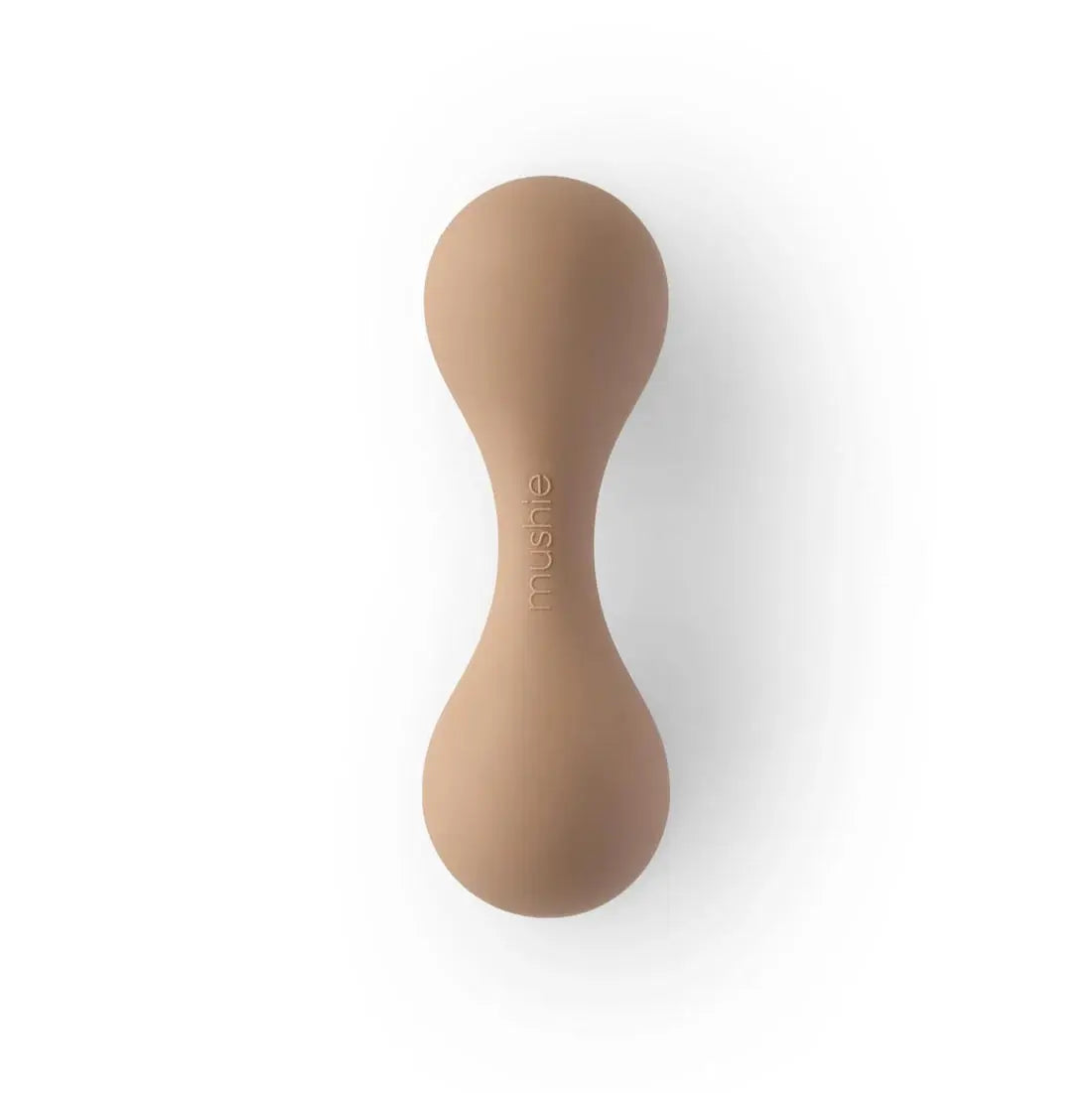 Mushie Silicone Baby Rattle
