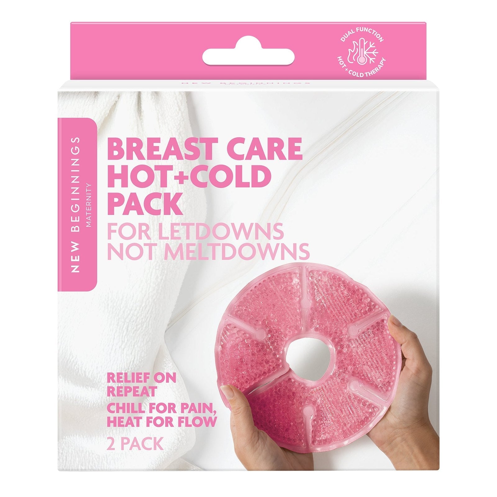 Breast Care Hot+Cold Packs (2pk)
