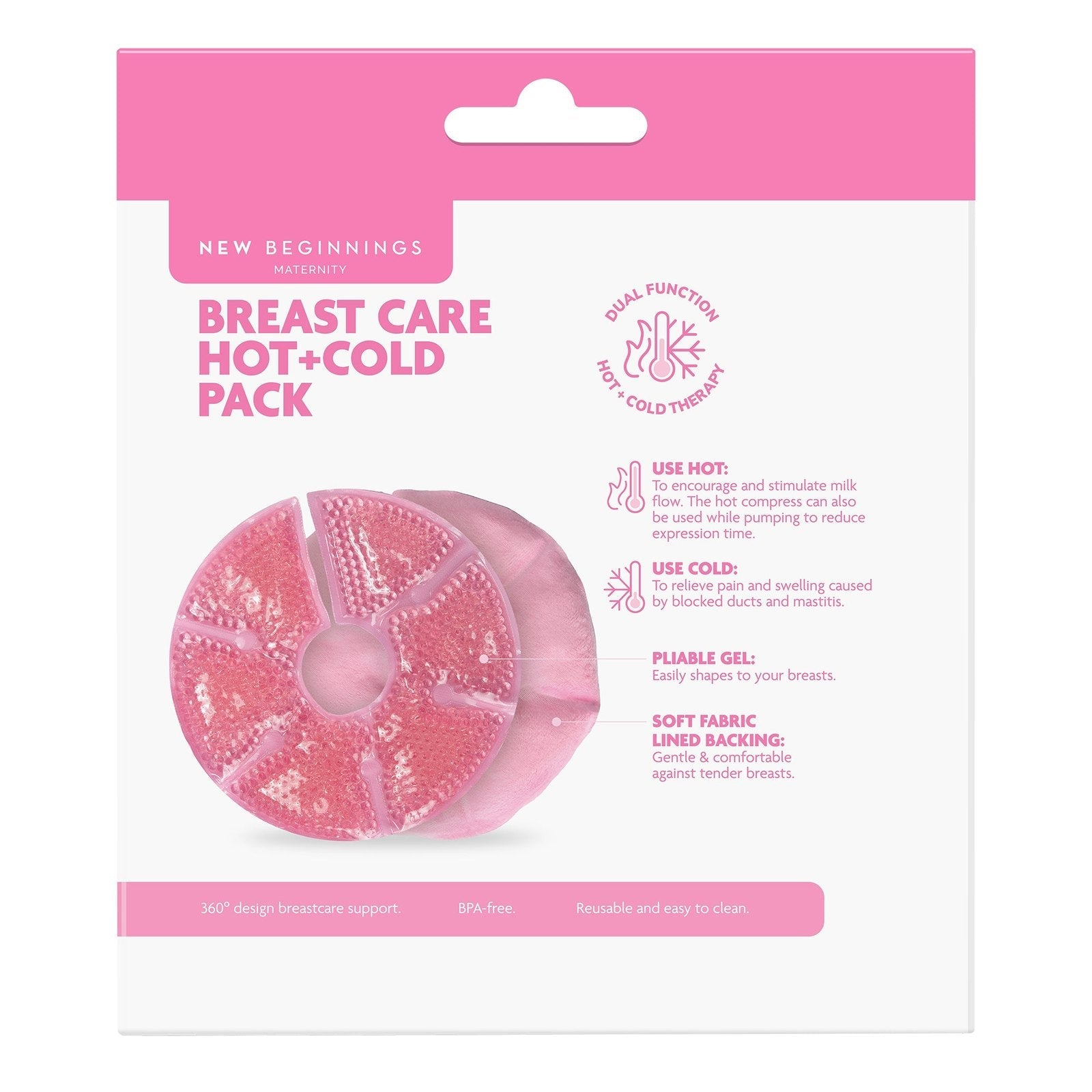 Breast Care Hot+Cold Packs (2pk)