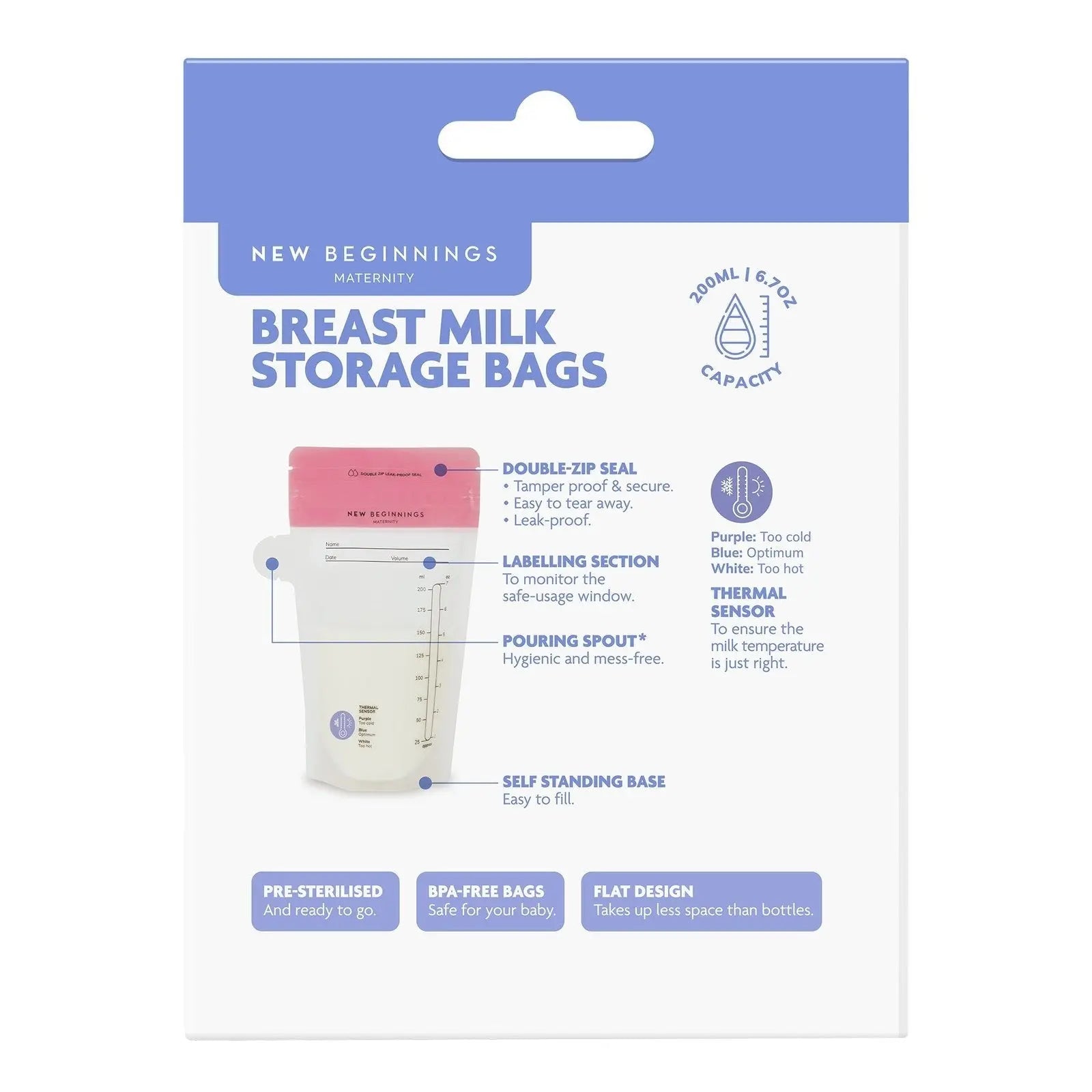Breastmilk Storage Bags (25pk)