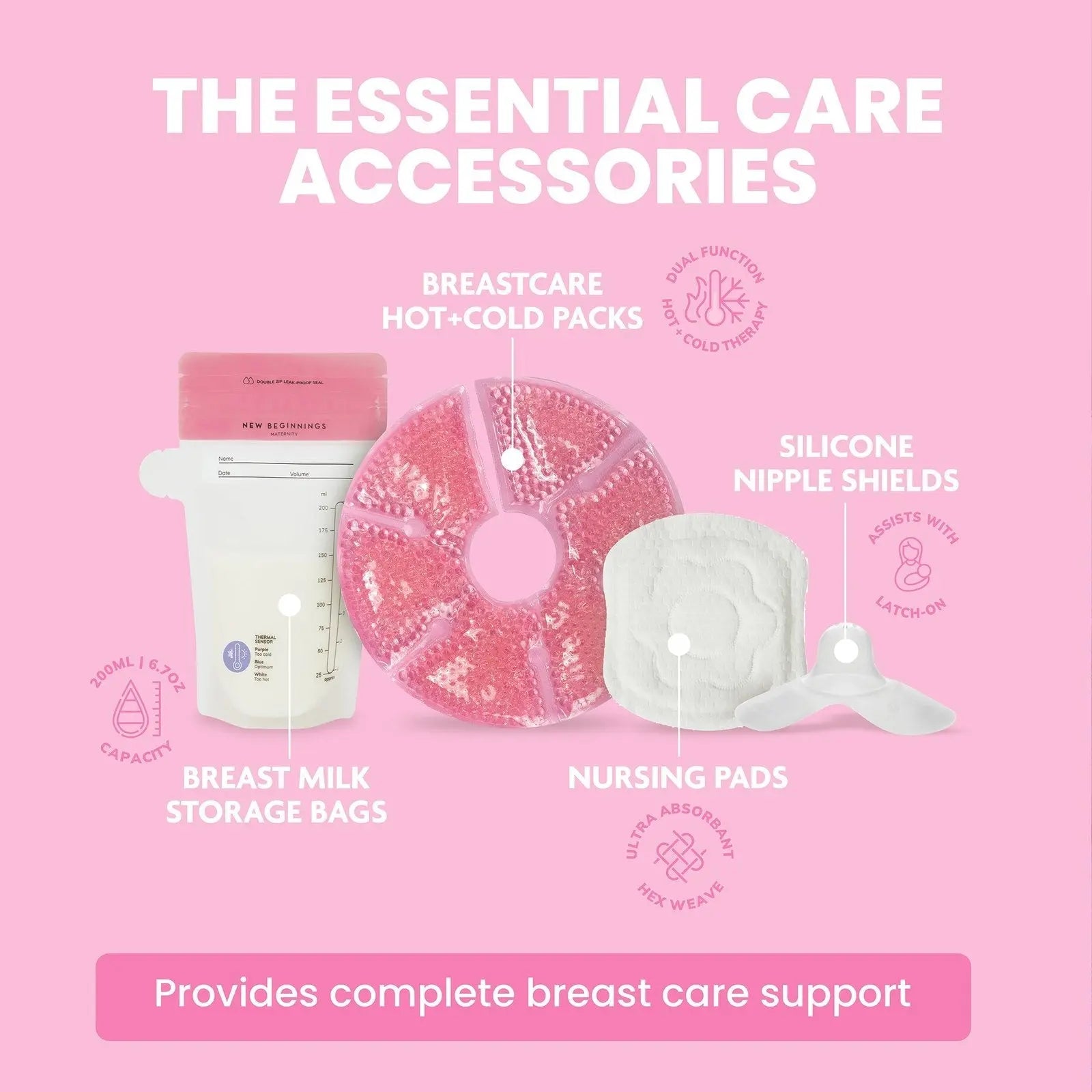 Wearable Breast Pump & Care Kit