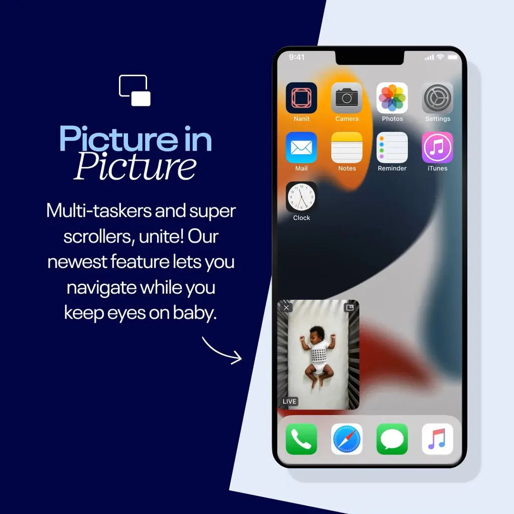 Nanit Pro Baby Monitor + Flex Stand