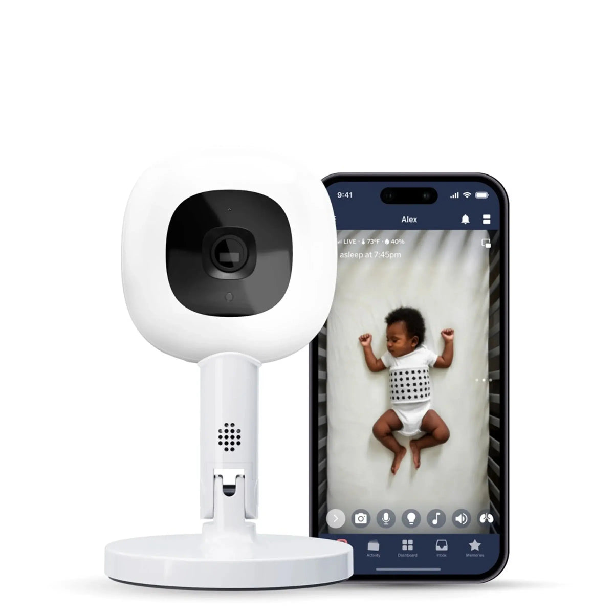Nanit Pro Baby Monitor + Flex Stand  