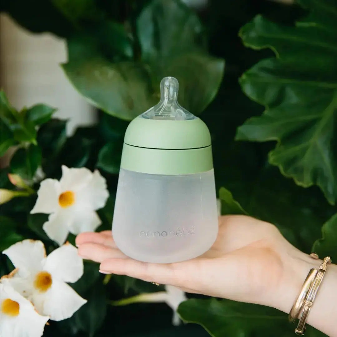 Nanobebe Flexy Feeding Set Sage