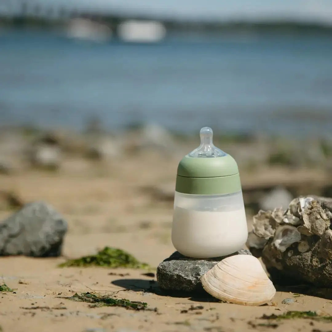 Nanobebe Flexy Feeding Set Sage