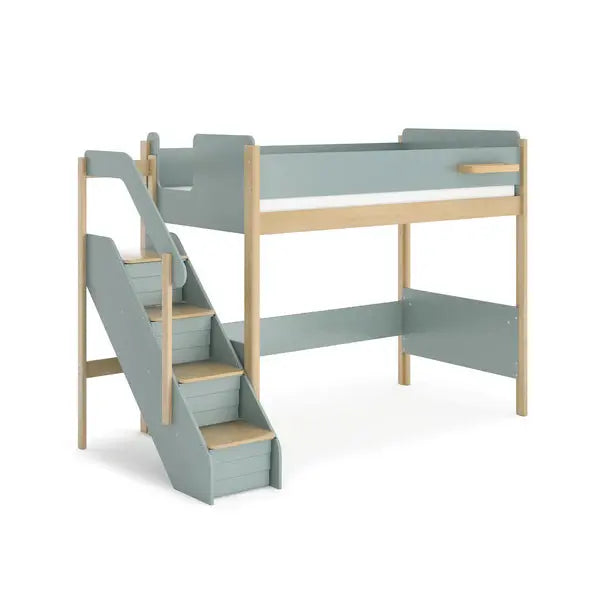 Natty King Single Loft With Storage Staircase