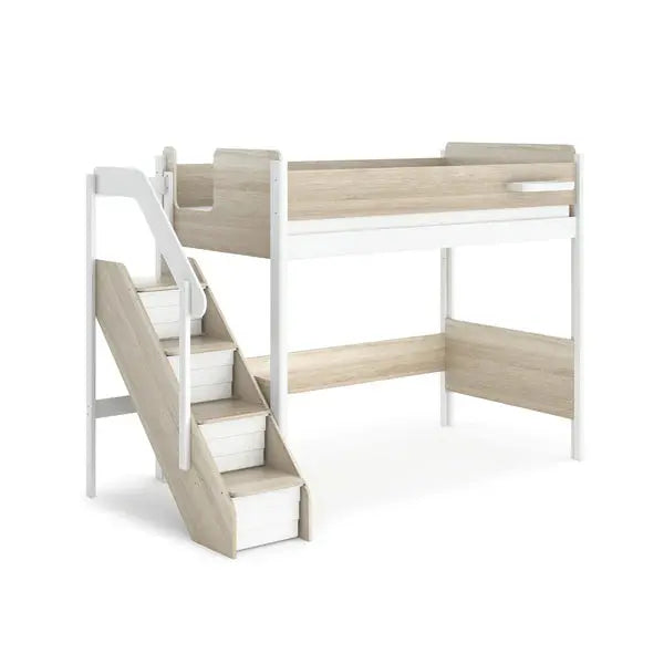 Natty King Single Loft With Storage Staircase