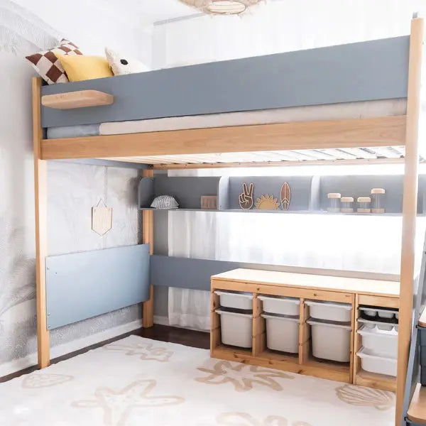 Natty King Single Loft With Storage Staircase