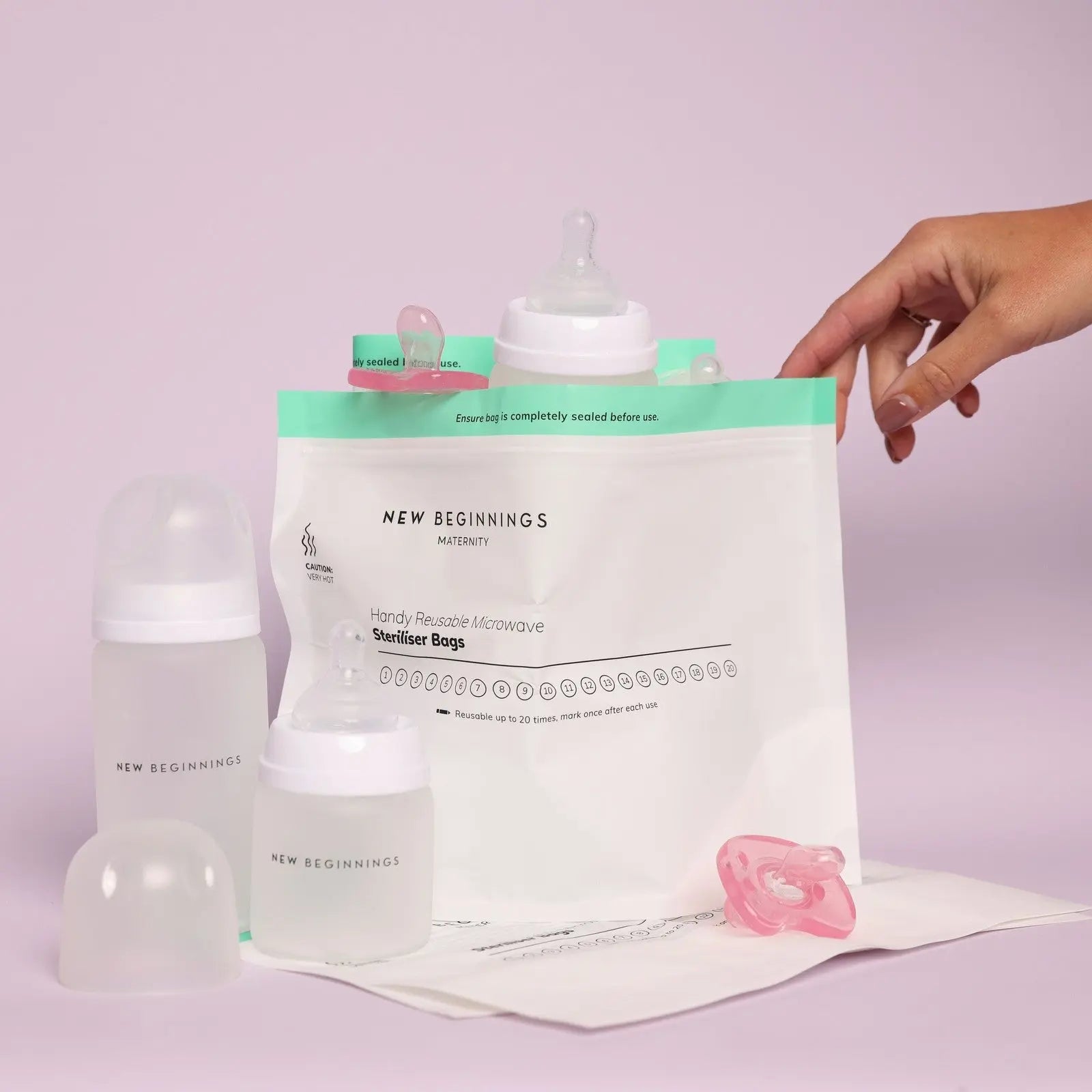 Microwave Steriliser Bags (6pk)