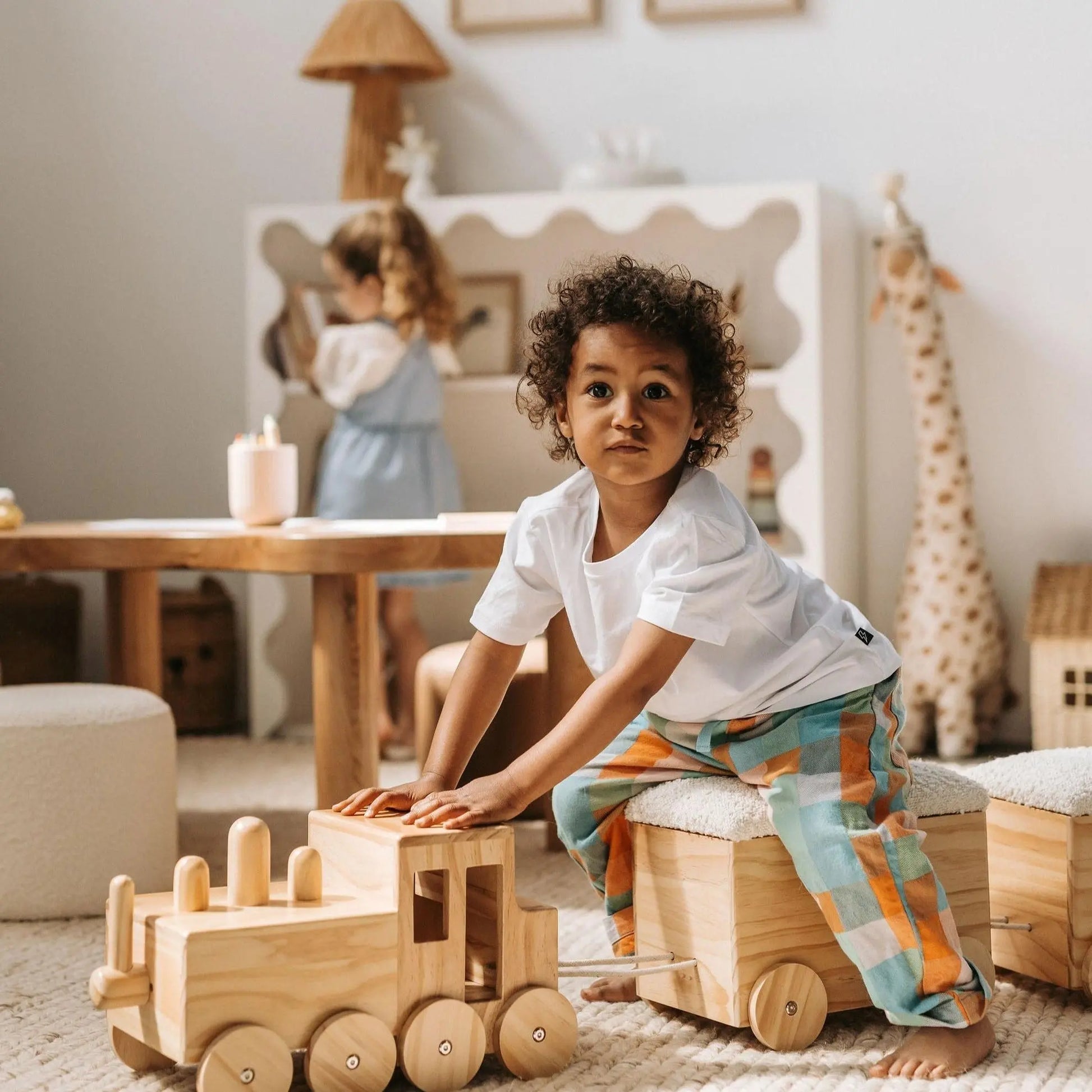 Nuage Interiors Cedric Wooden Train