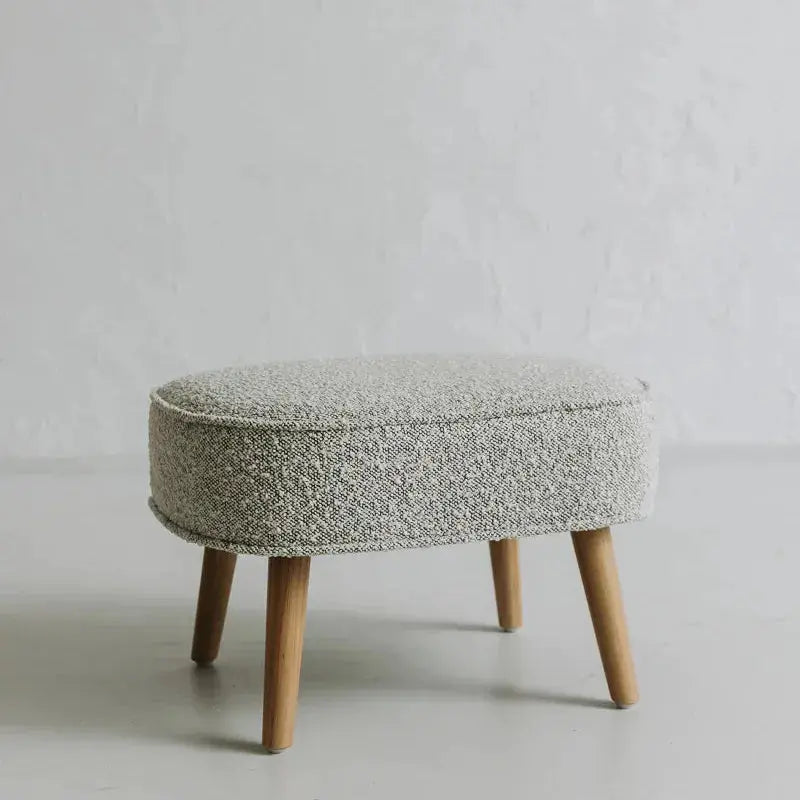 Nuage Interiors Cloud Rocker and Ottoman - Ash Grey