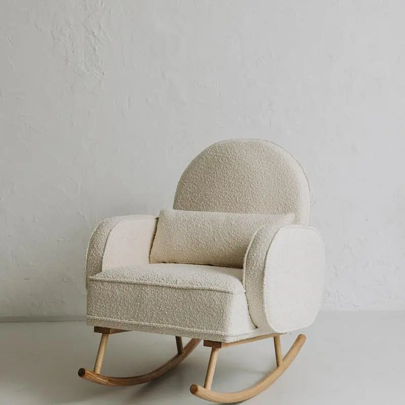 Nuage Interiors Cloud Rocker and Ottoman - Cream
