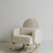 Nuage Interiors Cloud Rocker and Ottoman - Cream
