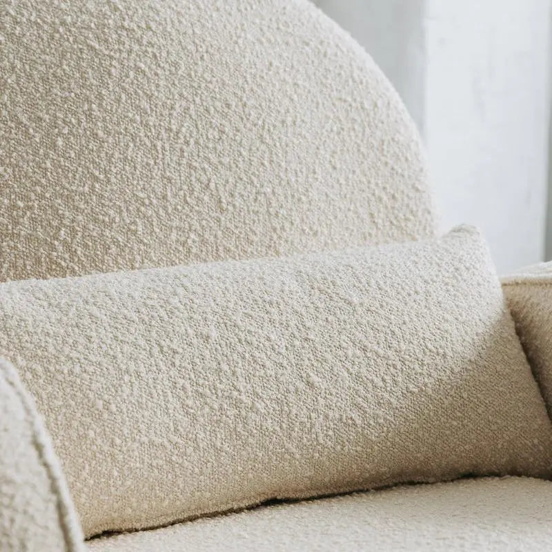 Nuage Interiors Cloud Rocker and Ottoman - Cream