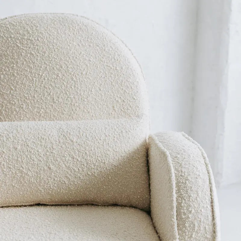 Nuage Interiors Cloud Rocker and Ottoman - Cream