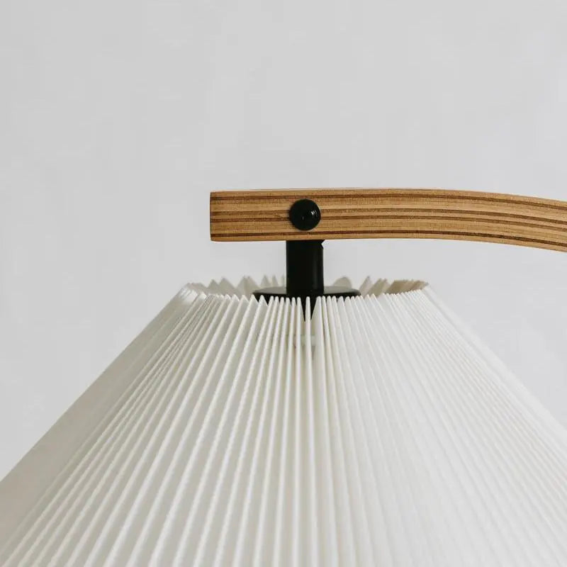 Nuage Interiors Pleated Floor Lamp - White Shade