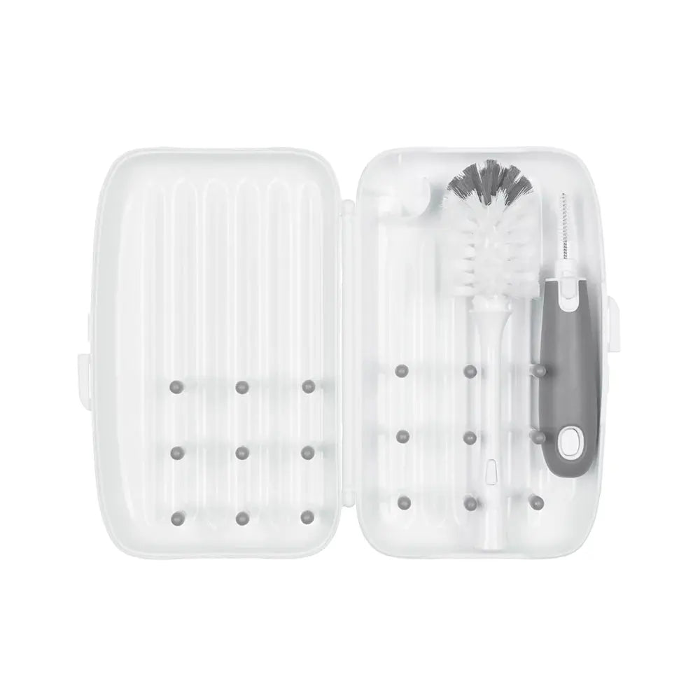 OXO Tot On The Go Drying Rack & Bottle Brush