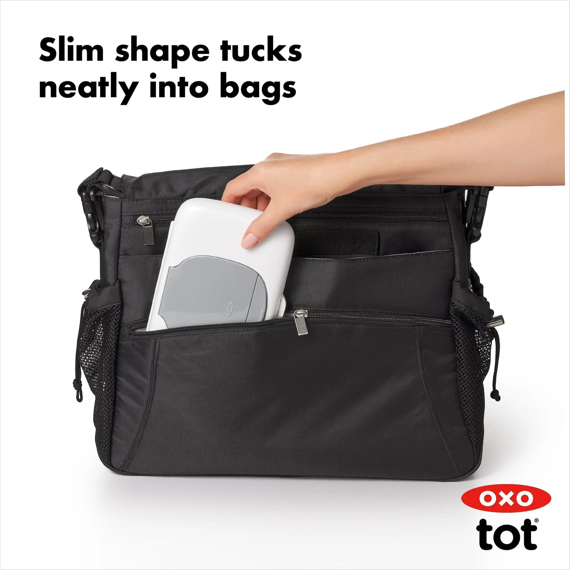 OXO Tot On the Go Wipes Dispenser - Grey