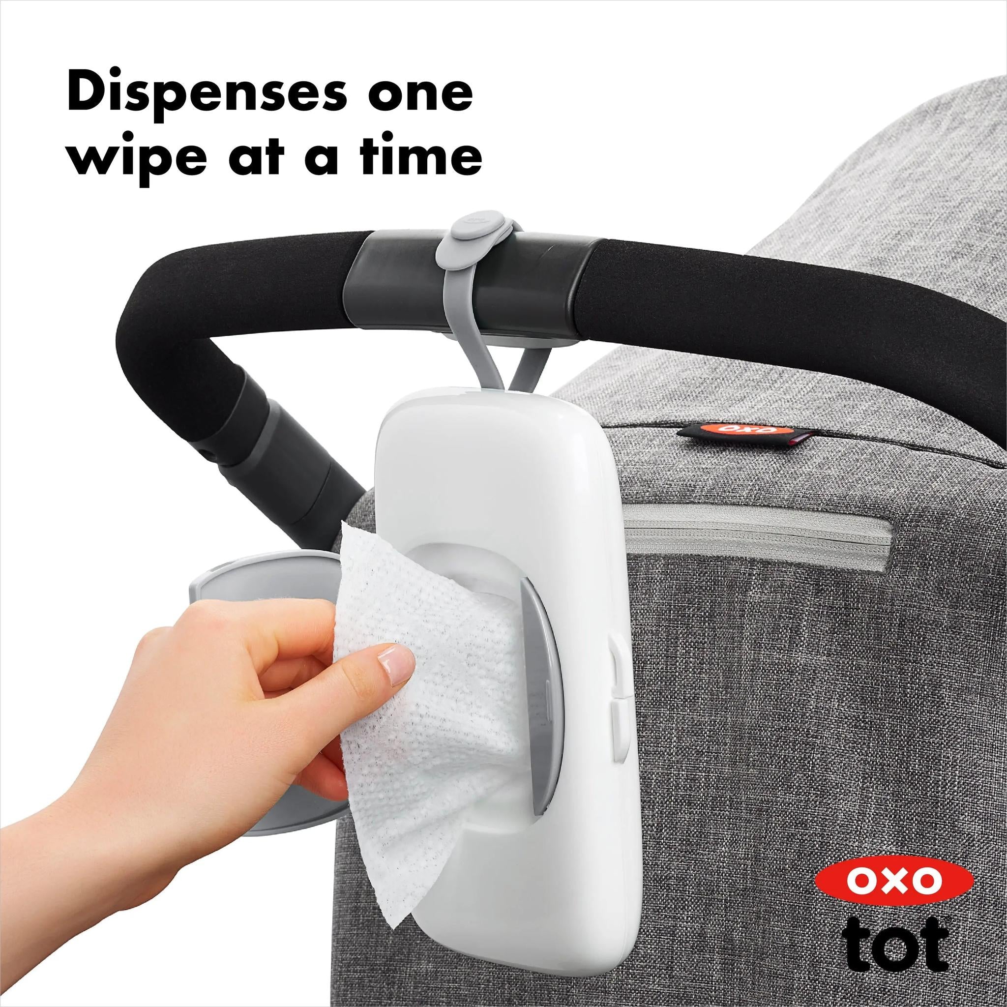 OXO Tot On the Go Wipes Dispenser - Grey
