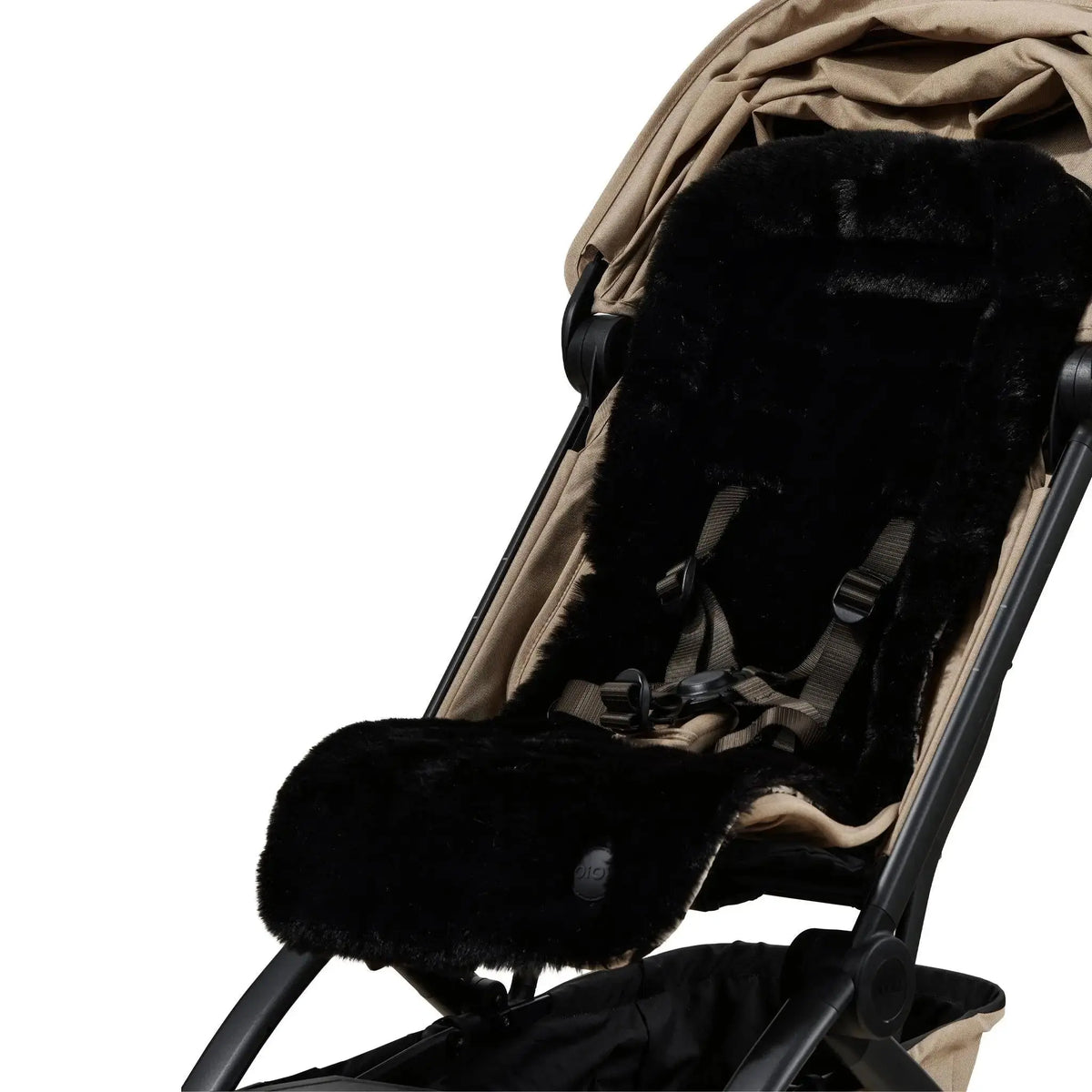 OiOi pram liner Hourglass print detail