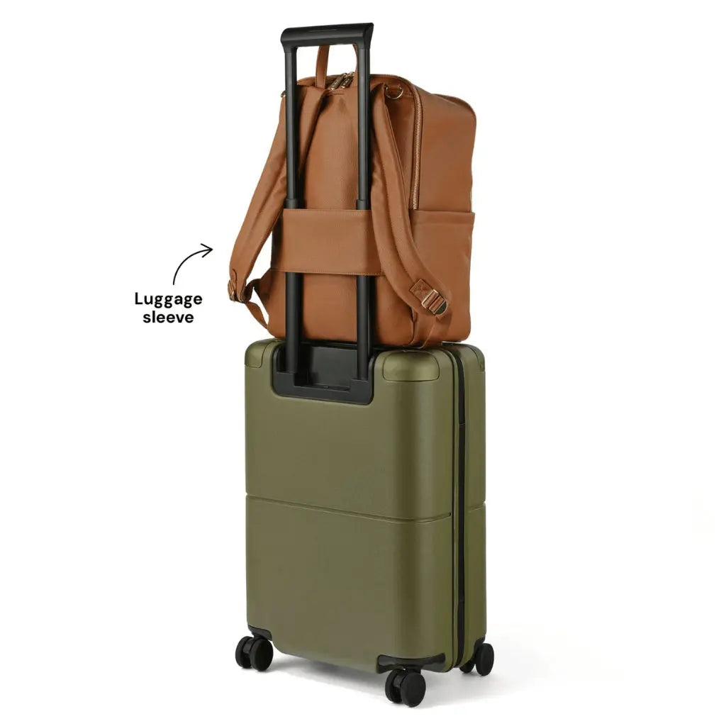 OiOi Multitasker Nappy Backpack Vegan Leather