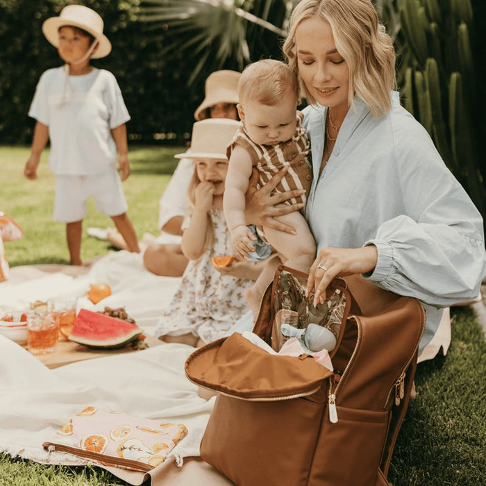 OiOi Multitasker Nappy Backpack Vegan Leather