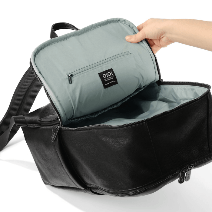 OiOi Multitasker Nappy Backpack Vegan Leather