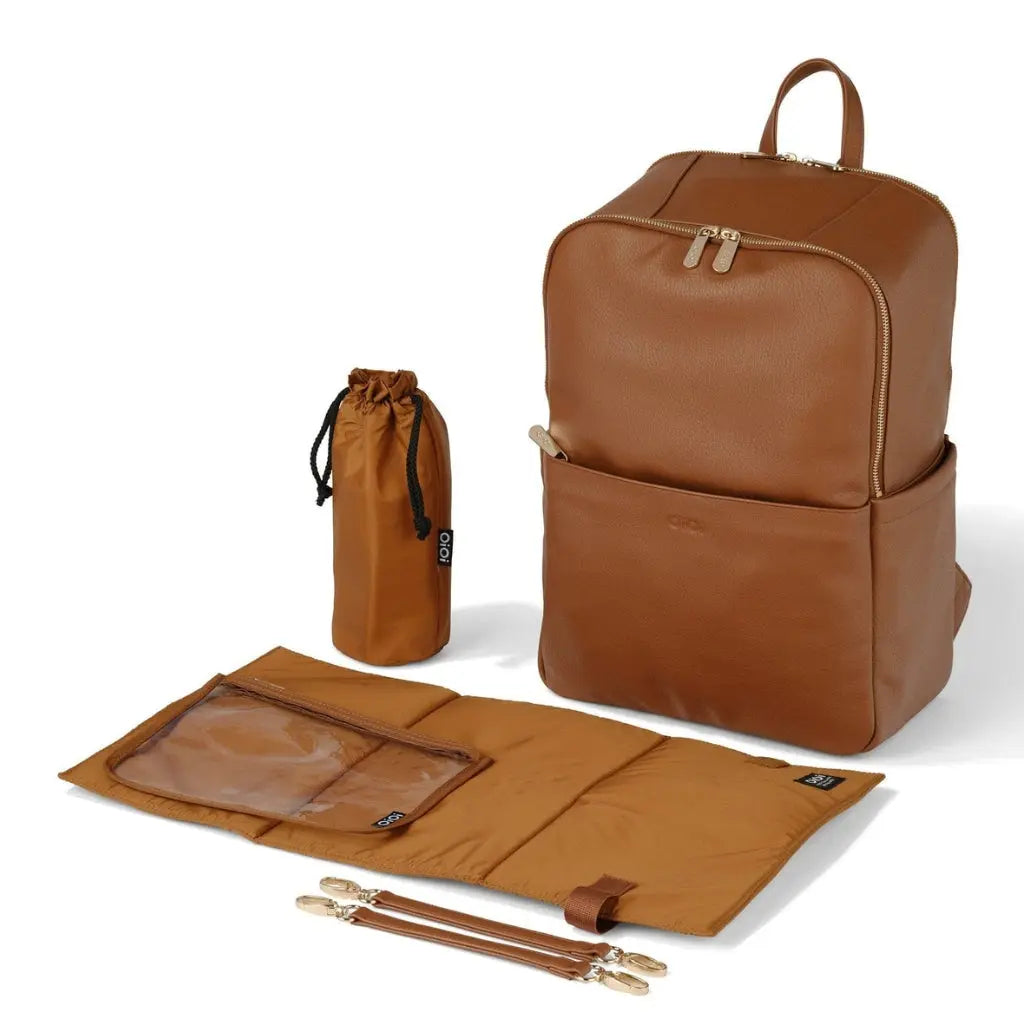 OiOi Multitasker Nappy Backpack Vegan Leather
