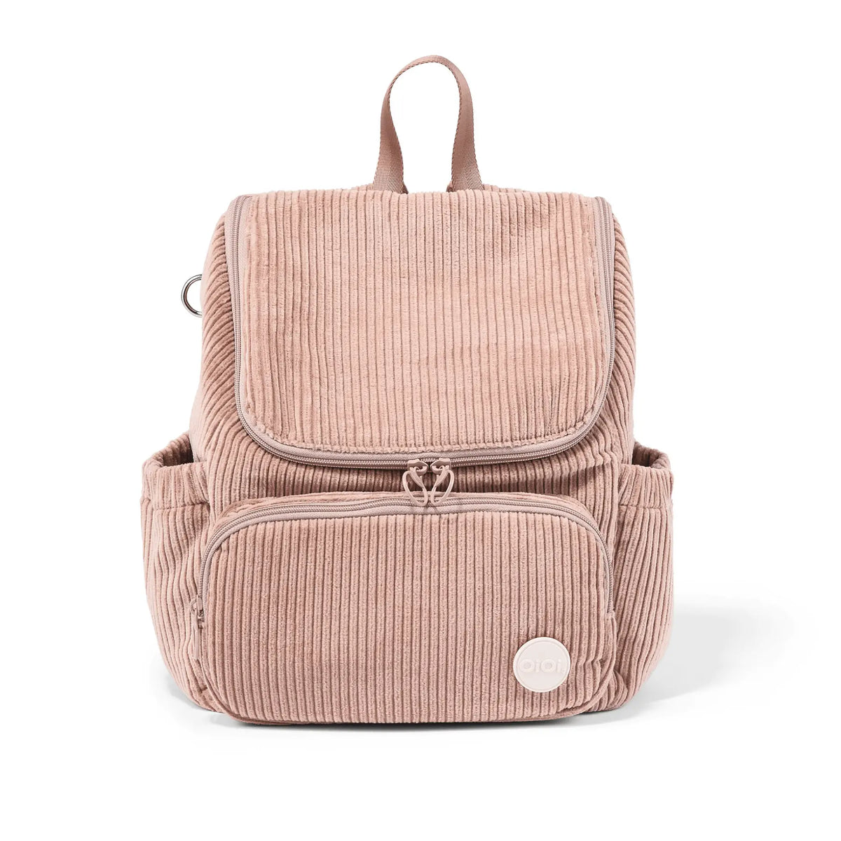 OiOi Signature Kids Backpack in Rose Pink corduroy