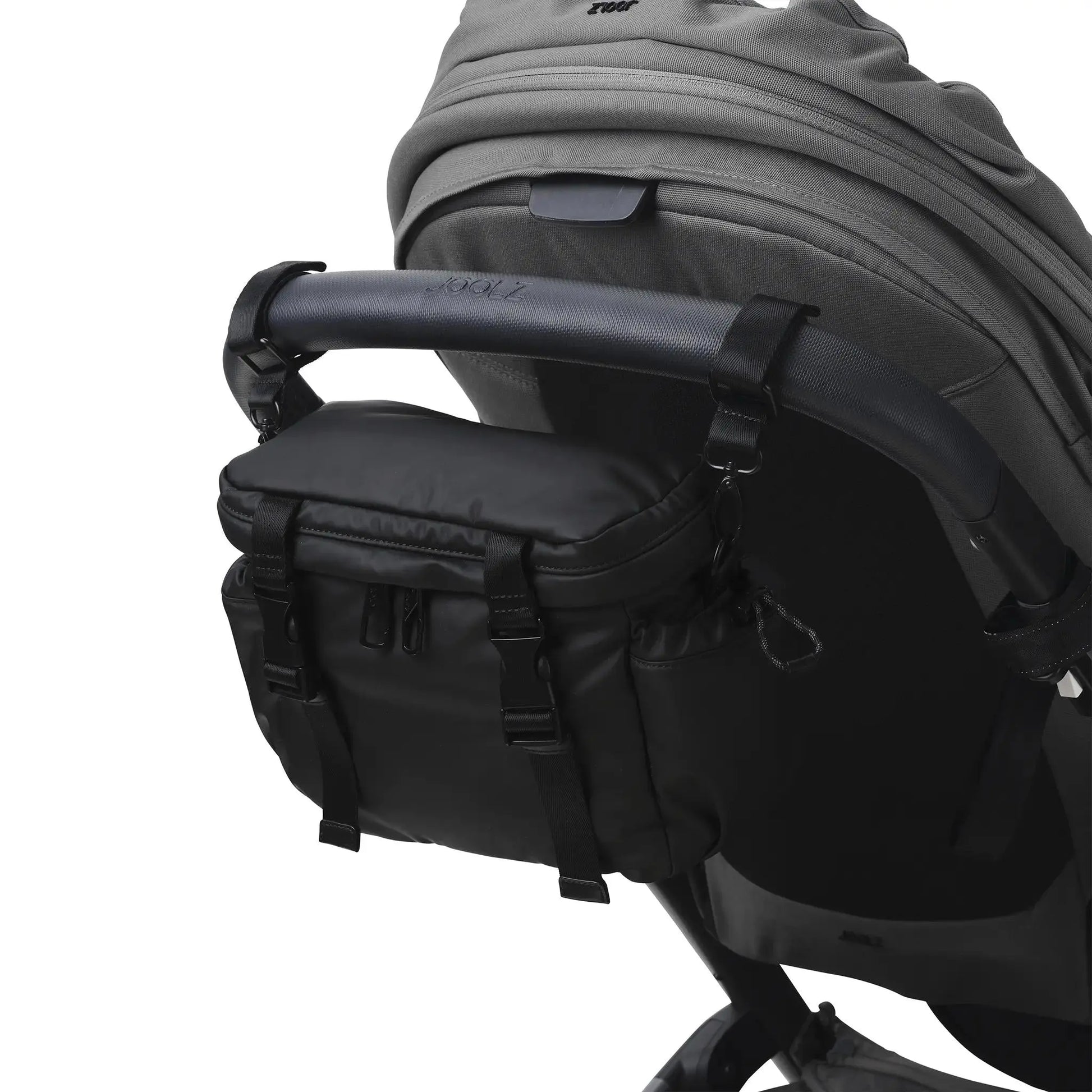 OiOi Traveller Pram Caddy - Black Weatherproof