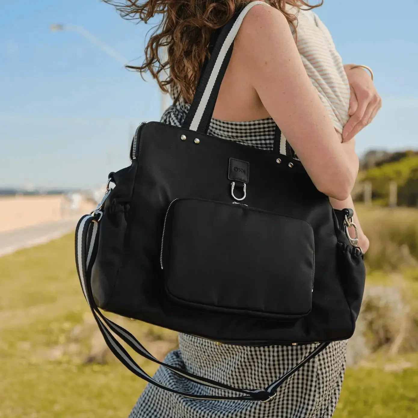 OiOi Triple Tote Nappy Bag