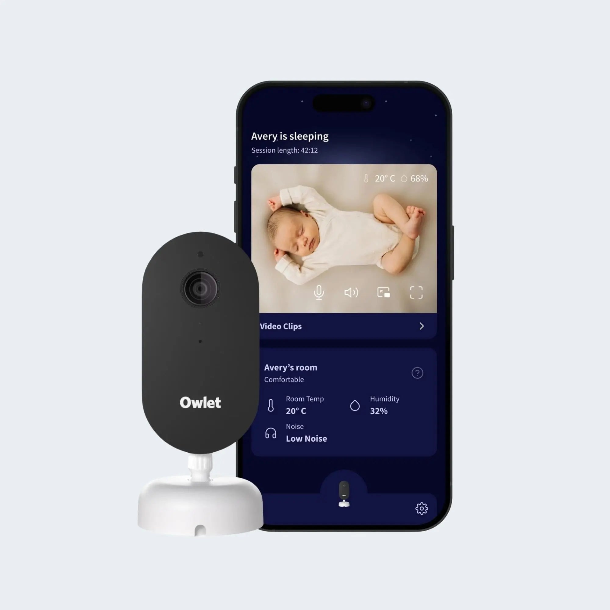 Owlet Dream Sight™ smart baby monitor camera
