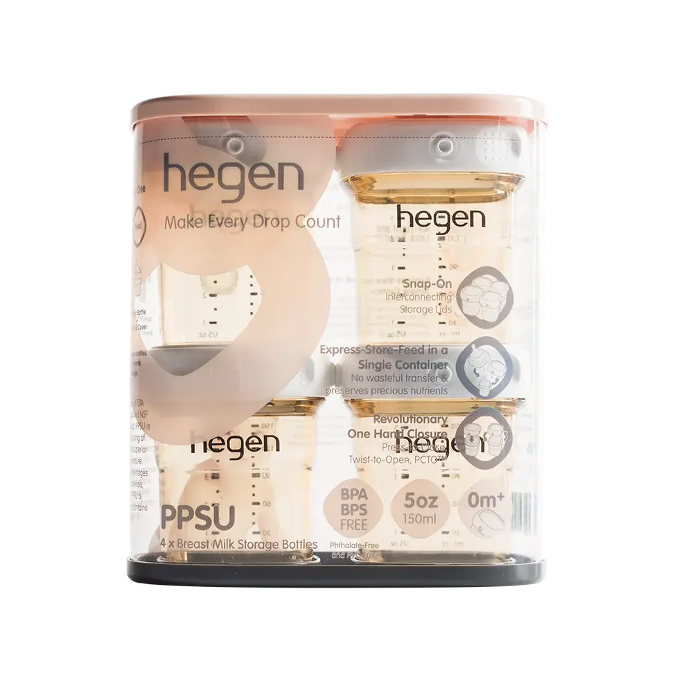 PCTO 150ml Breast Milk Storage PPSU 4pk