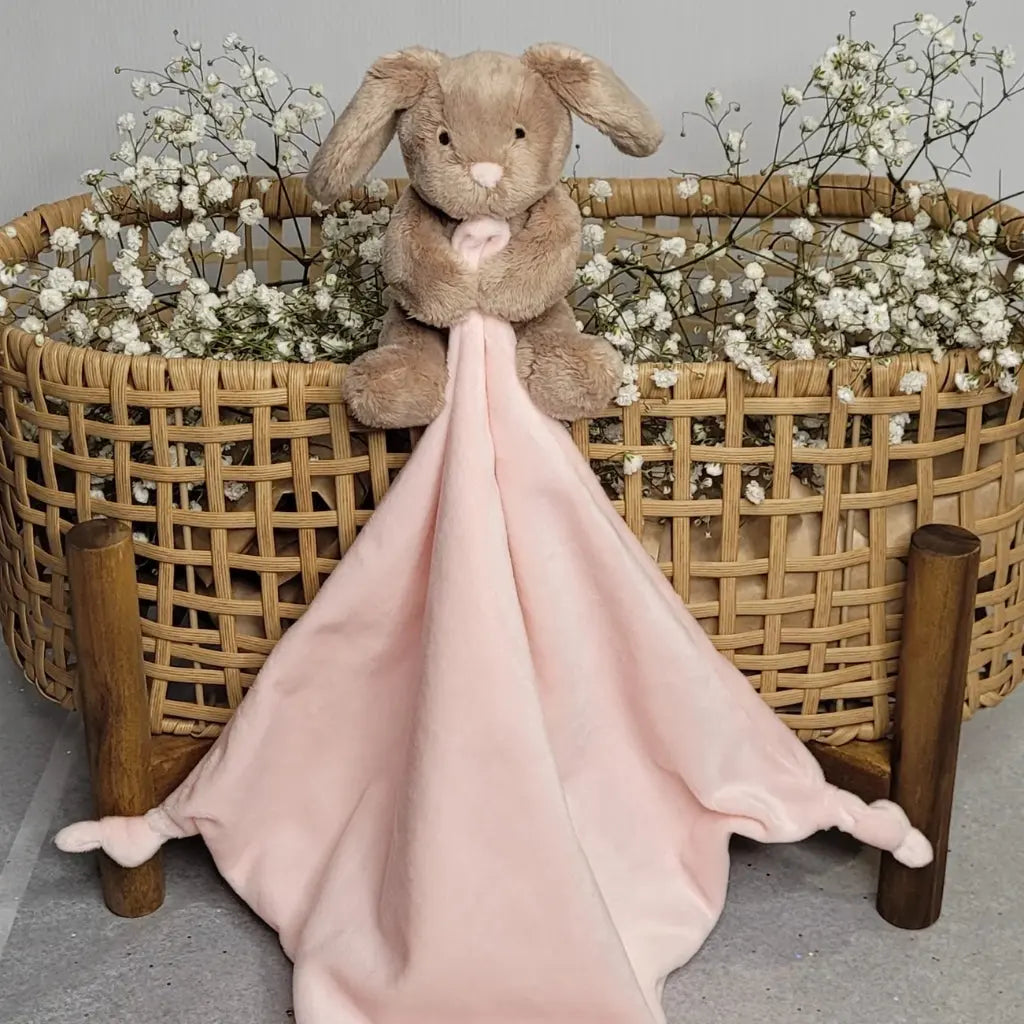Petite Vous Bella the Bunny Mini Toy & Comfort Blanket
