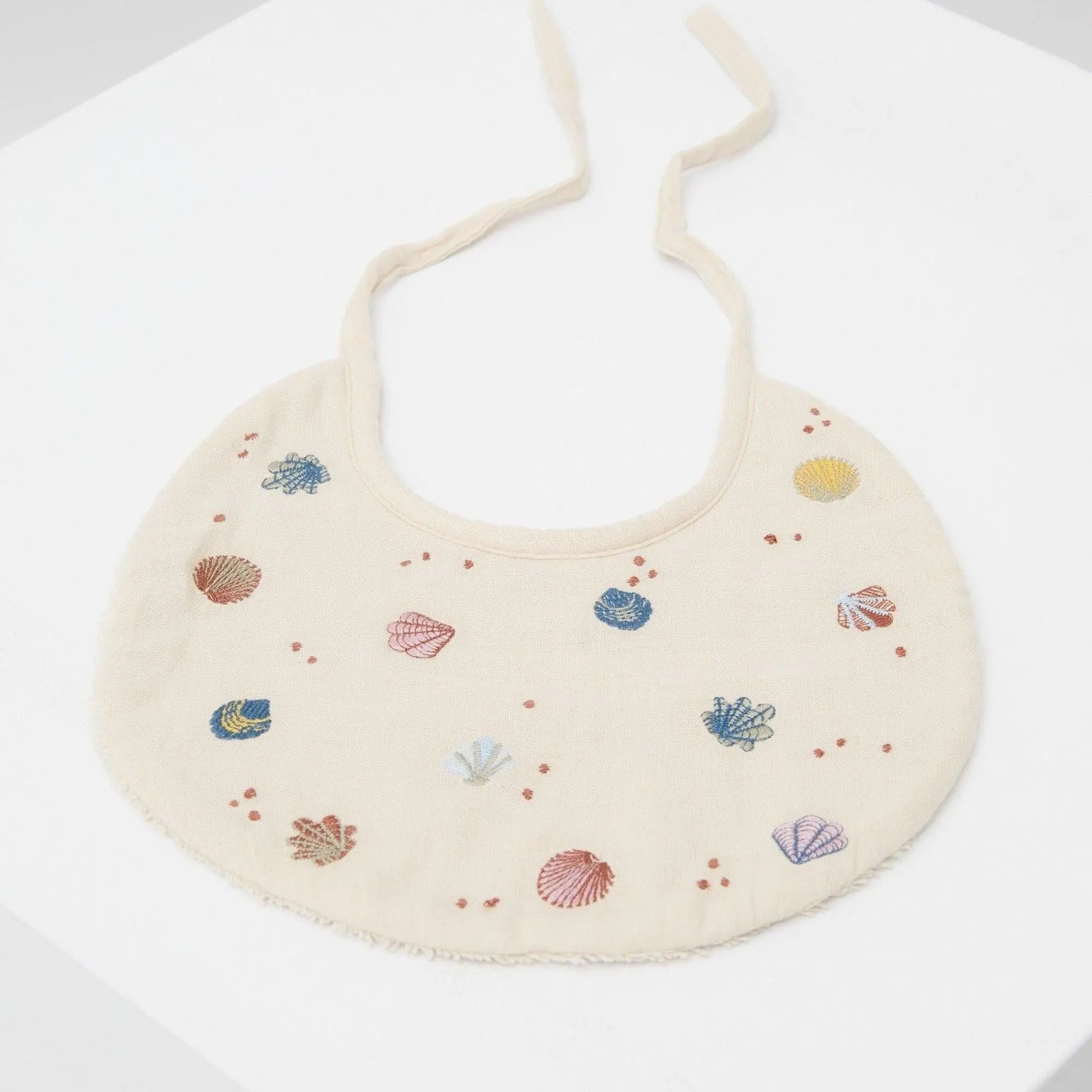 Phile Embroidered Bib