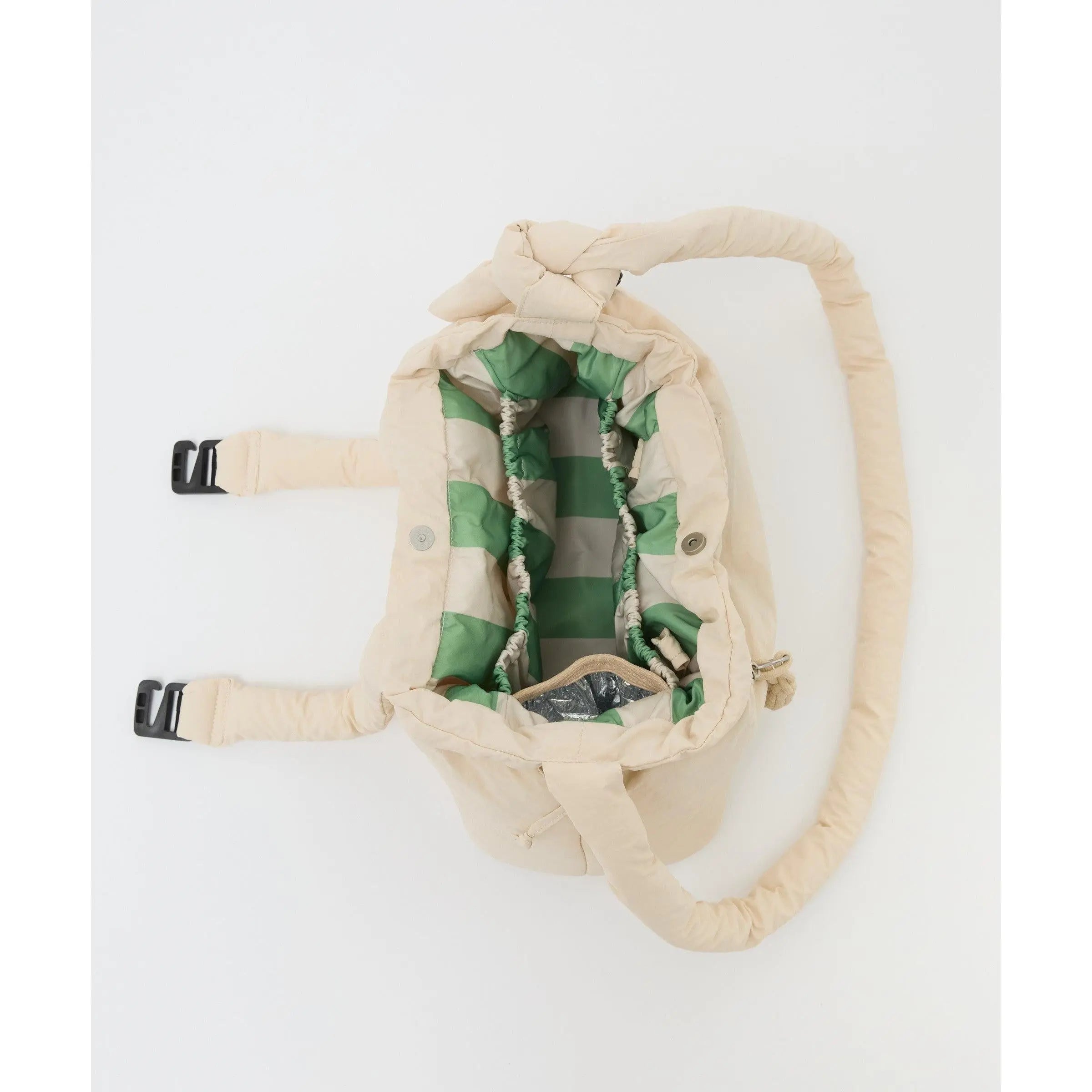 Philé Pram Caddy in Cream, side view