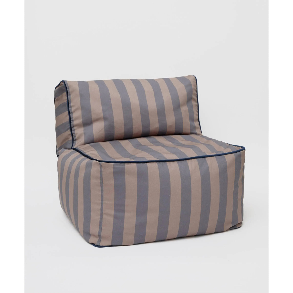 Striped Toddler Lounger - Eggplant