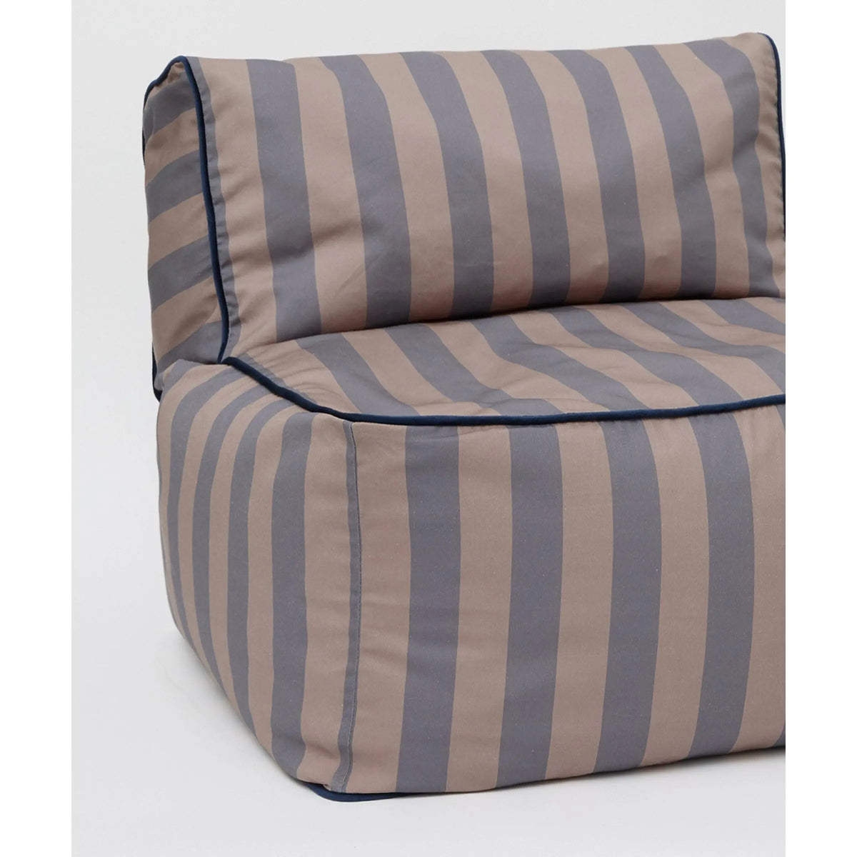 Striped Toddler Lounger - Eggplant