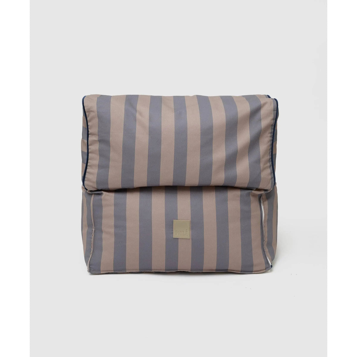 Striped Toddler Lounger - Eggplant