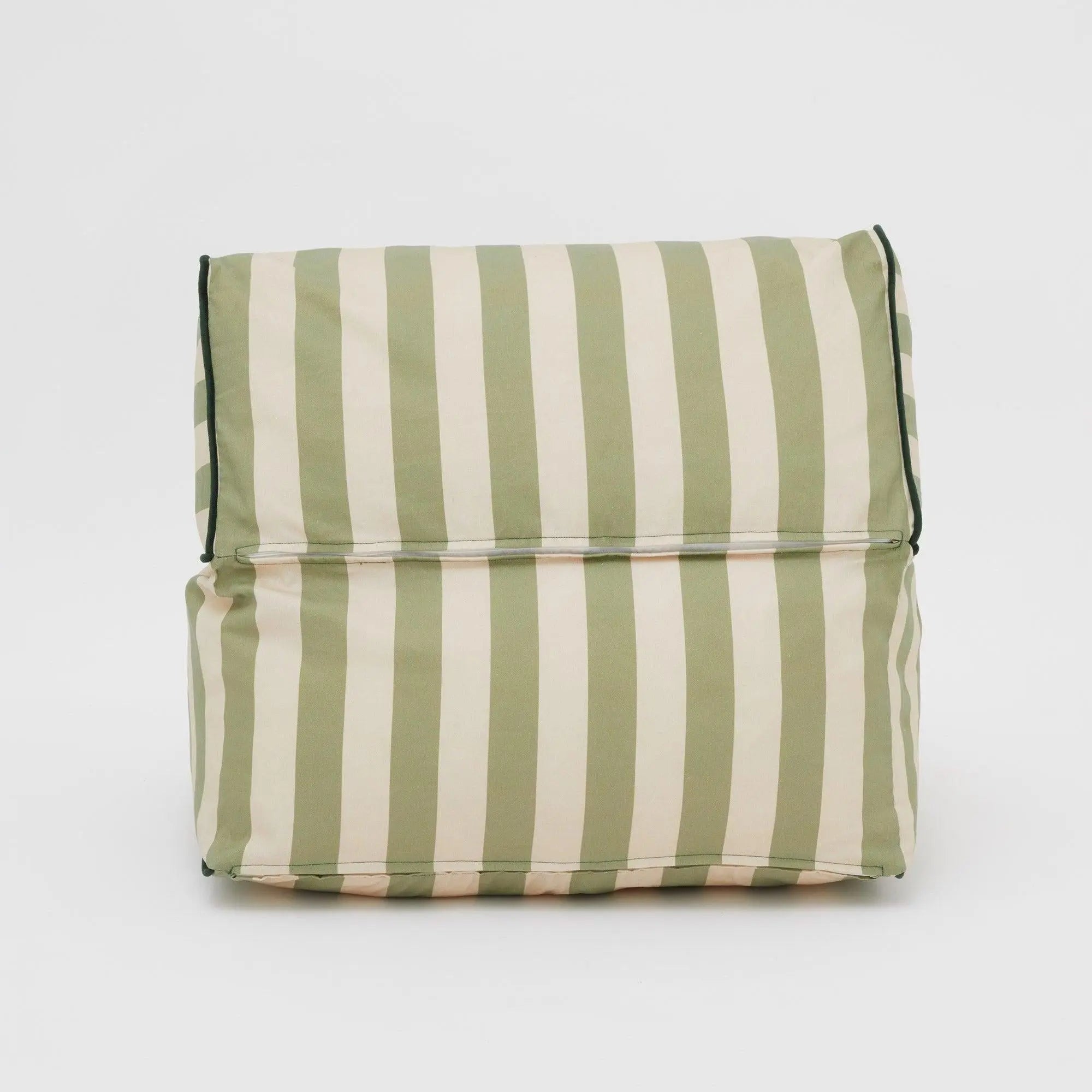 Phile Striped Toddler Lounger – Green