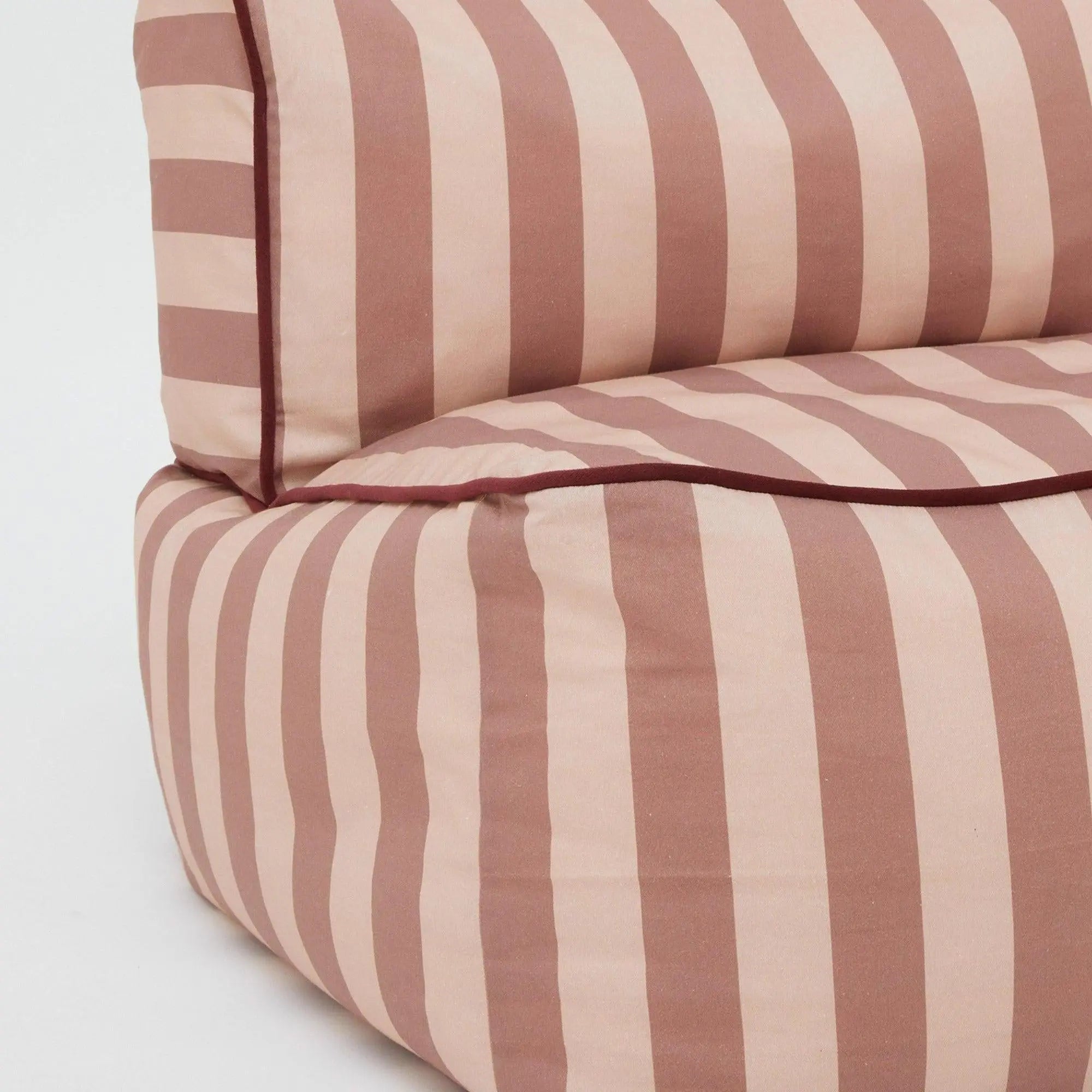 Phile Striped Toddler Lounger – Pink