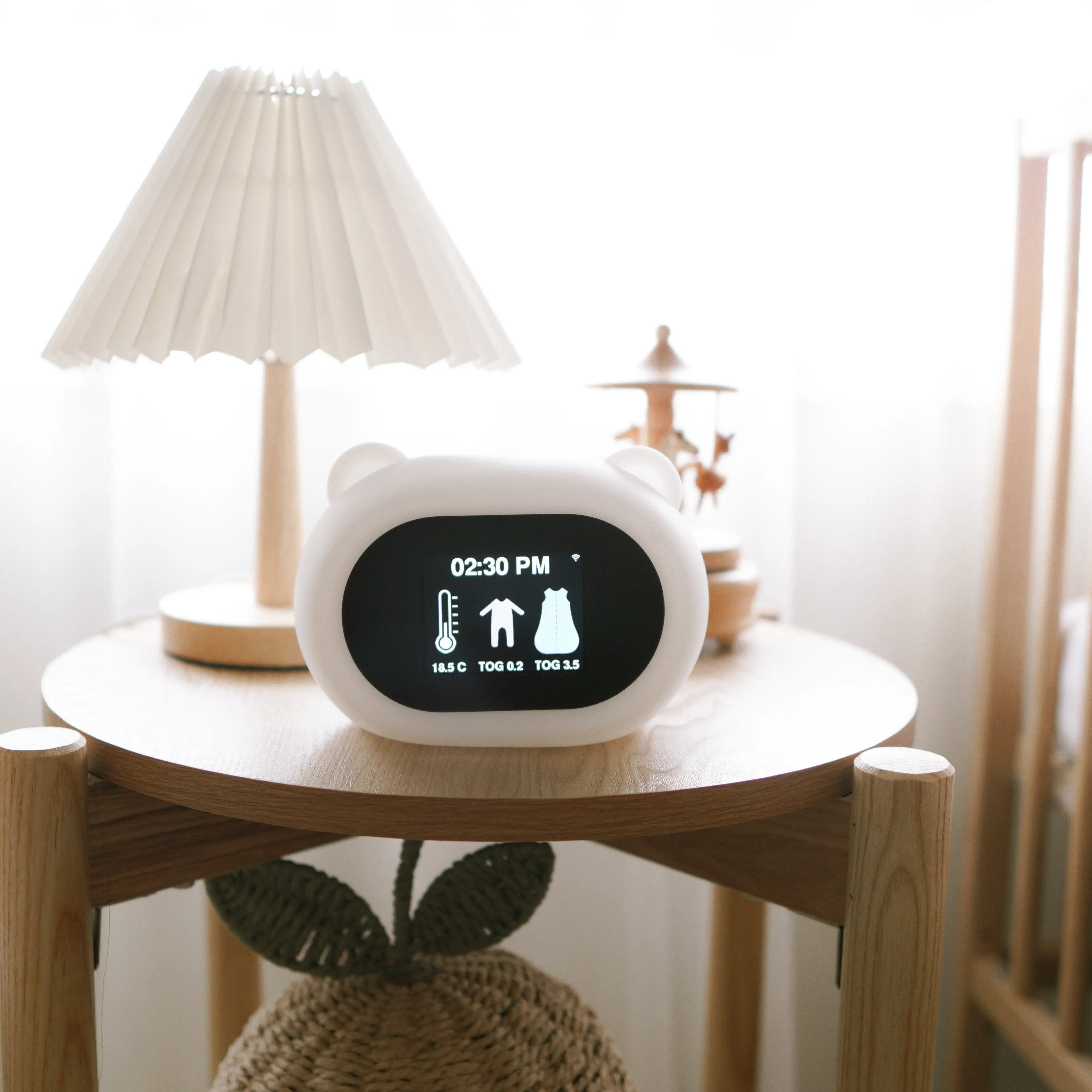 Baby Sleepwear Guide, Night Light and Thermometer
