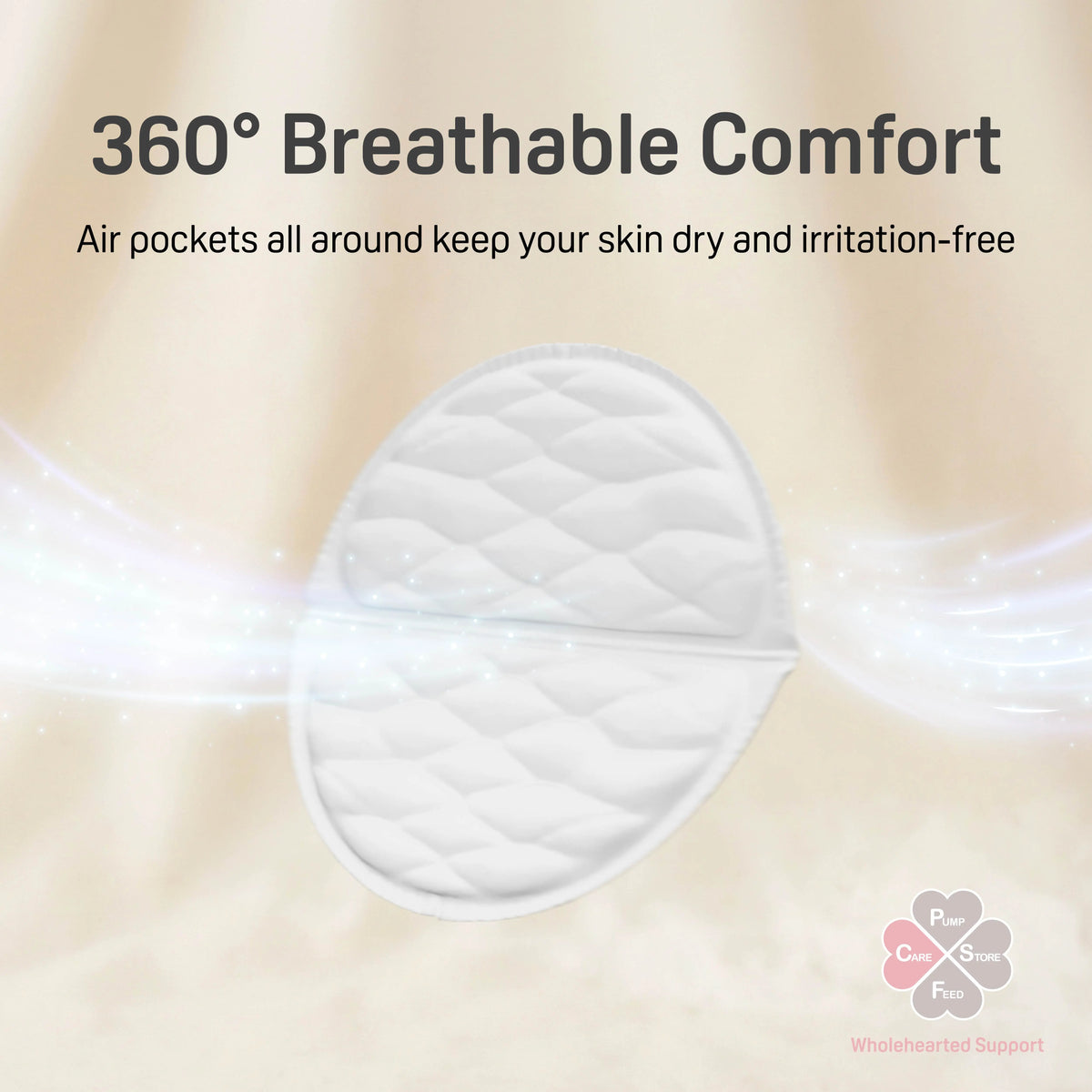 Pigeon ComfyDry ultra-thin 2mm breast pad