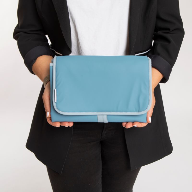 Recycled changing wallet - Blue