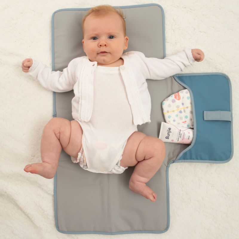 Recycled changing wallet - Blue