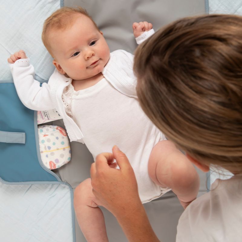 Recycled changing wallet - Blue