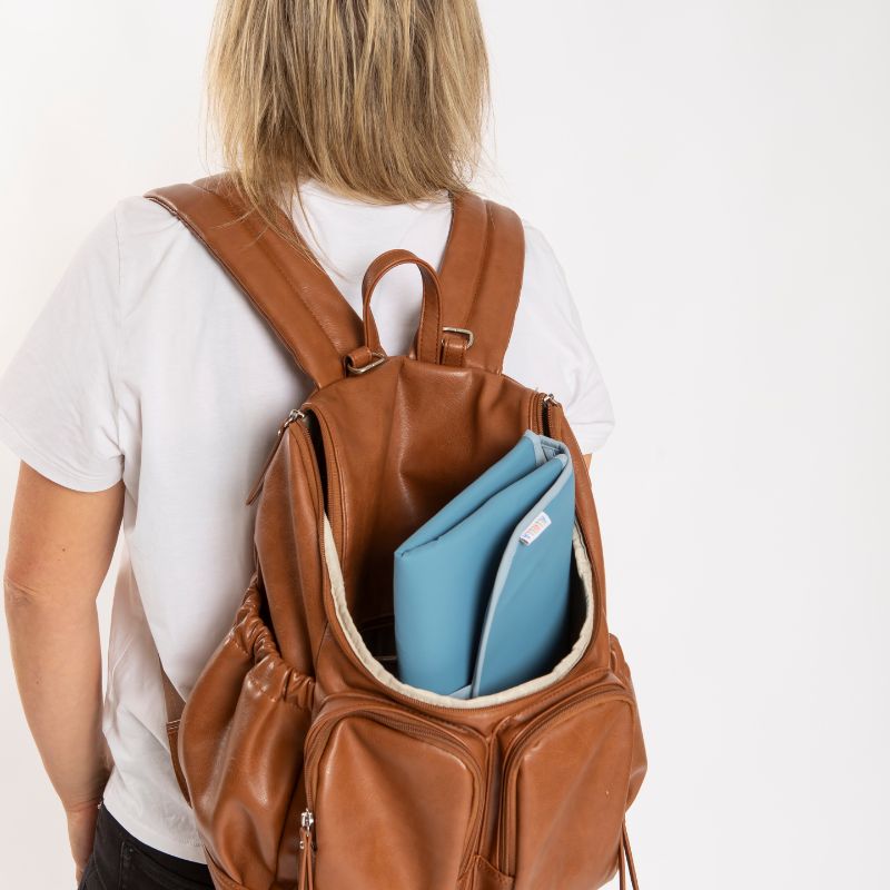 Recycled changing wallet - Blue