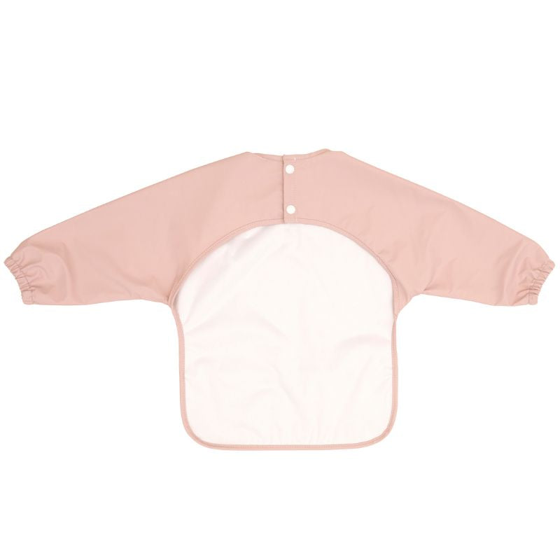 Recycled long sleeve bib - Pink