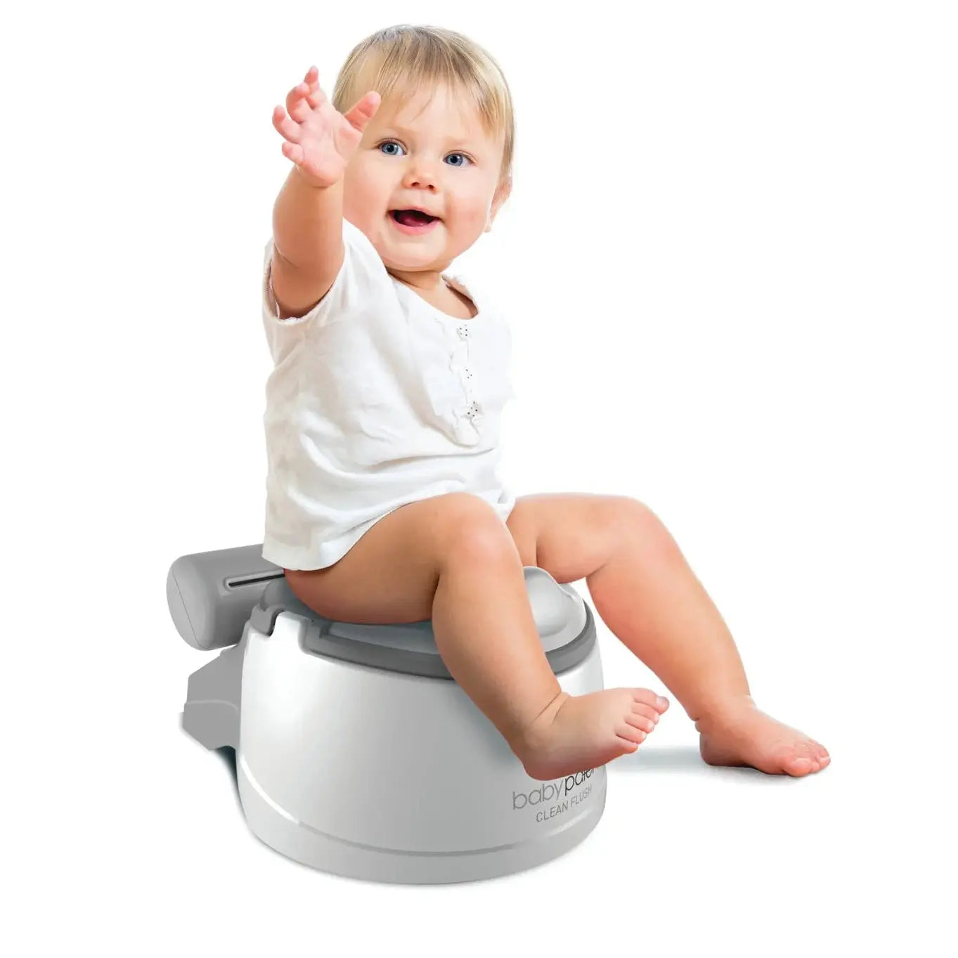 Roger Armstrong Clean Flush Potty - White