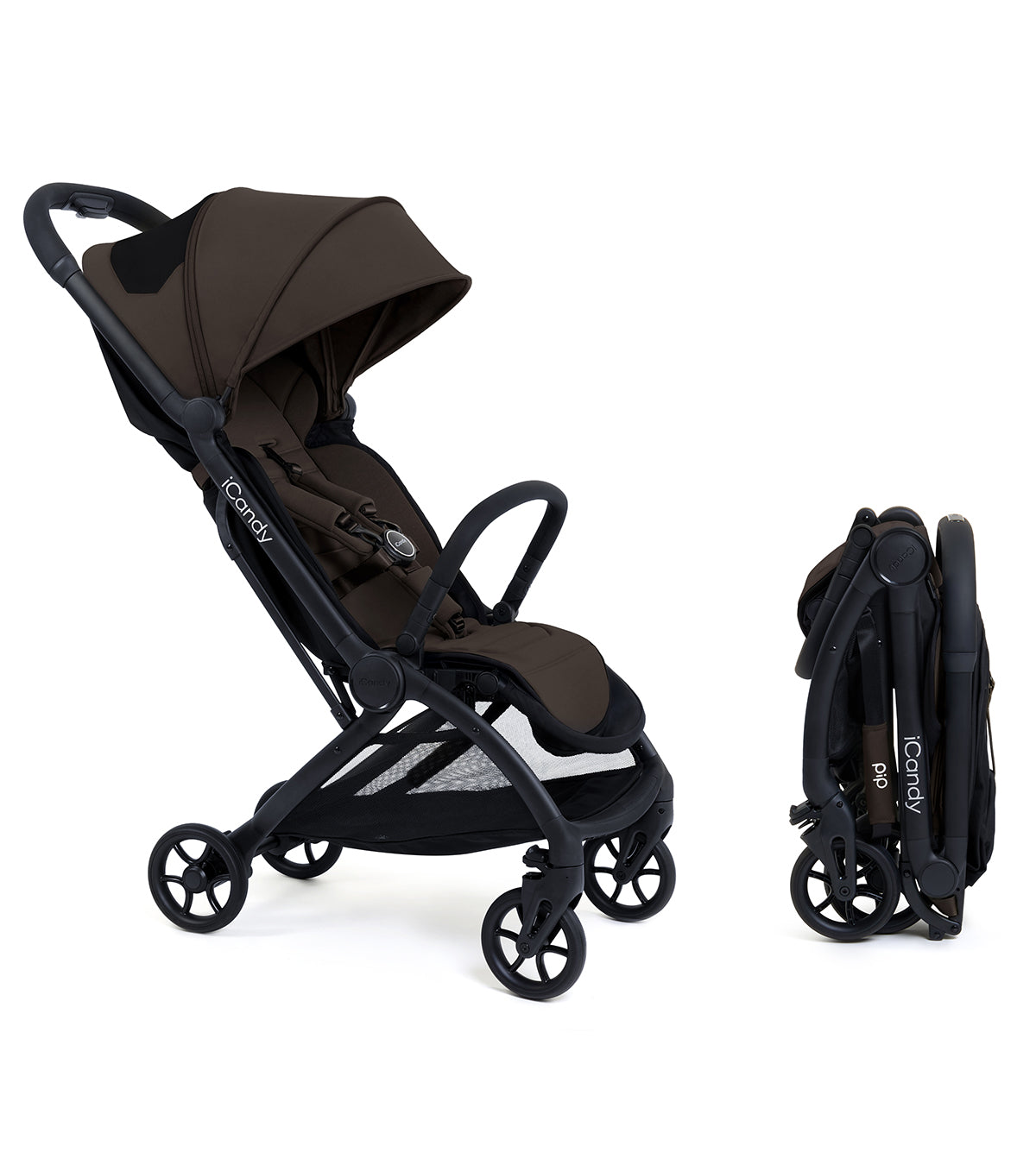iCandy Pip Muddy Puddle stroller — limited edition Peppa Pig collaboration, full view